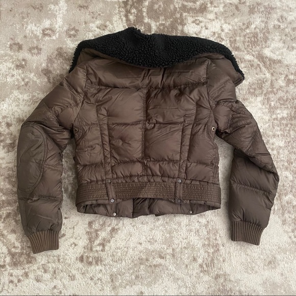 SOLD Burberry Bomber Aviator Jacket M - Picture 4 of 6
